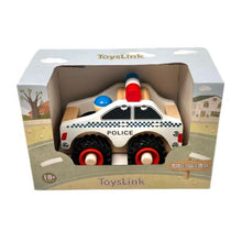 Load image into Gallery viewer, WOODEN POLICE CAR