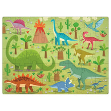 Load image into Gallery viewer, PUZZLE & BOOK SET | THE DINOSAURS