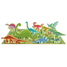 Load image into Gallery viewer, PUZZLE & BOOK SET | THE DINOSAURS