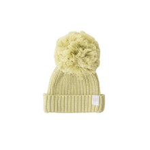 Load image into Gallery viewer, KNITTED POM BEANIE | MATCHA