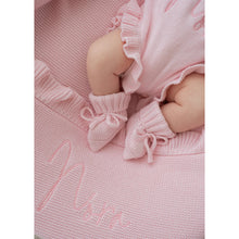 Load image into Gallery viewer, KNITTED BOOTIES I STRAWBERRY MILK