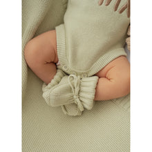 Load image into Gallery viewer, KNITTED BOOTIES I MATCHA