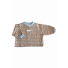 Load image into Gallery viewer, STRIPE LONG SLEEVE TEE | STONE
