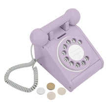 Load image into Gallery viewer, WOODEN ROTARY PHONE | LAVENDER