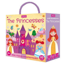 Load image into Gallery viewer, PUZZLE & BOOK SET | THE PRINCESSES