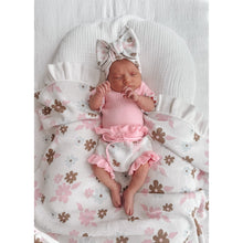 Load image into Gallery viewer, BANKSI PINK FRILL BODYSUIT