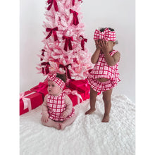 Load image into Gallery viewer, CANDY CHECK FRILL BLOOMER