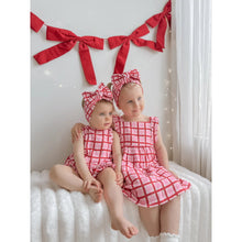 Load image into Gallery viewer, CANDY CHECK FRILL DRESS