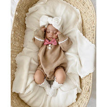 Load image into Gallery viewer, GINGERBREAD BUBBLE ROMPER