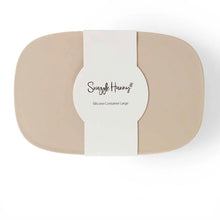 Load image into Gallery viewer, SILICONE LARGE LUNCH BOX | PEBBLE