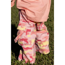 Load image into Gallery viewer, CAMO CARGO PANT | PINK LEMONADE
