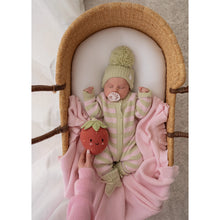 Load image into Gallery viewer, KNITTED POM BEANIE | MATCHA
