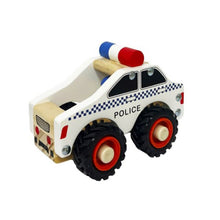 Load image into Gallery viewer, WOODEN POLICE CAR
