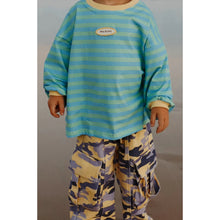 Load image into Gallery viewer, STRIPE LONG SLEEVE TEE | TIDE
