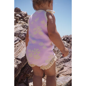 FRILL BODYSUIT | SEASHELL