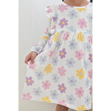 Load image into Gallery viewer, GOLDIE GAUZE FRILL DRESS
