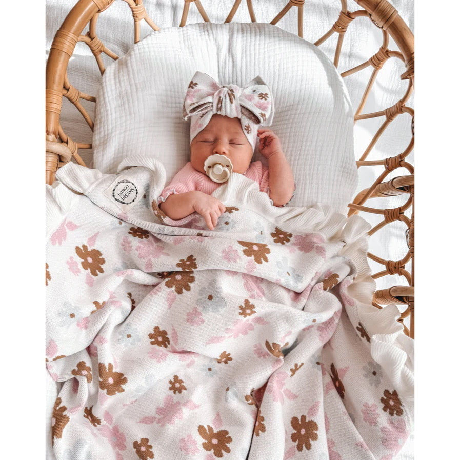 BANKSI FRILL BLANKET