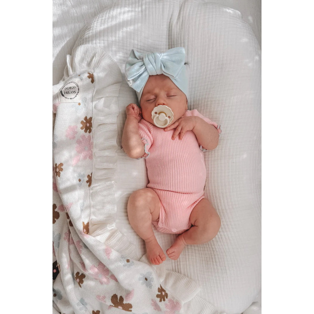 BANKSI PINK FRILL BODYSUIT