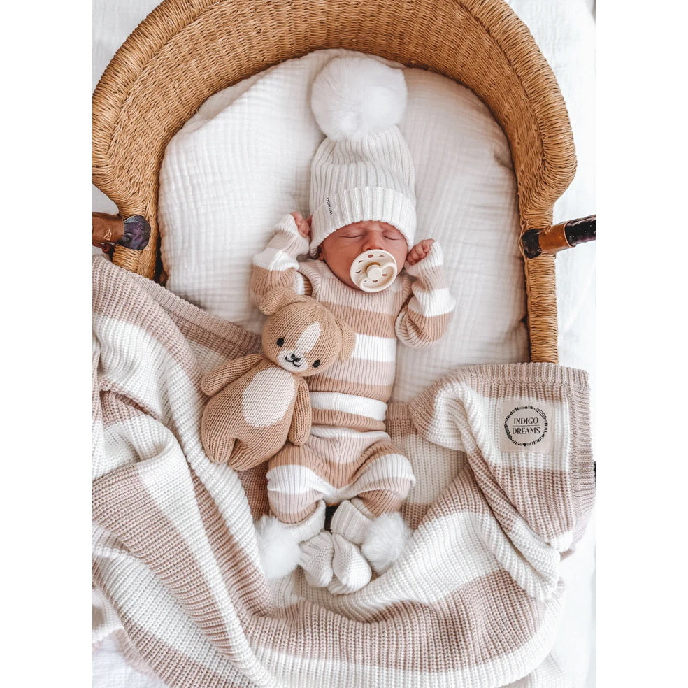 BISCUIT STRIPE BODYSUIT