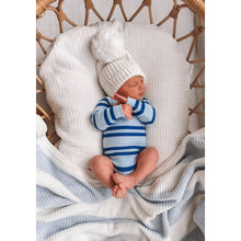 Load image into Gallery viewer, ALFIE BLUE STRIPE BODYSUIT
