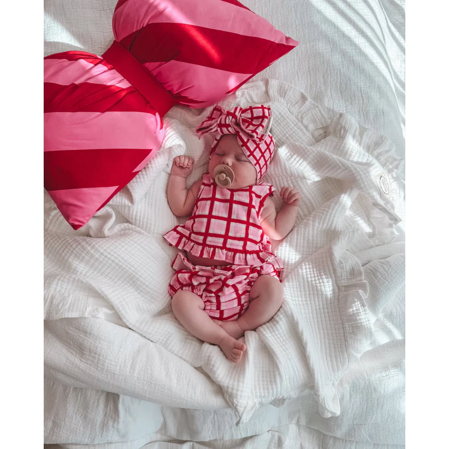 CANDY CHECK FRILL BLOOMER