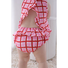 Load image into Gallery viewer, CANDY CHECK FRILL BLOOMER
