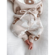 Load image into Gallery viewer, BUNNY KNIT PANTS | BISCUIT
