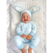 Load image into Gallery viewer, BUNNY BOUCLE ROMPER | SKY

