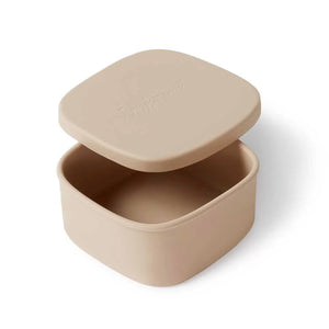 SILICONE SNACK BOX | PEBBLE