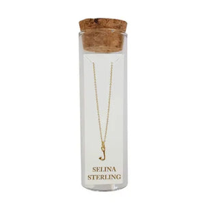 GOLD LETTER NECKLACE