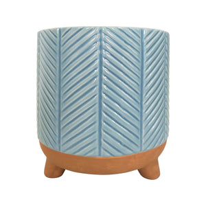 ZARI PLANTER - DUSTY BLUE - LARGE