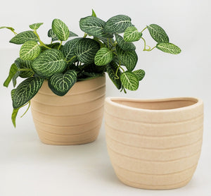 ALANI PLANTER - SAND - MEDIUM