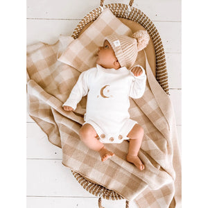 BLANKET | CARAMEL GINGHAM