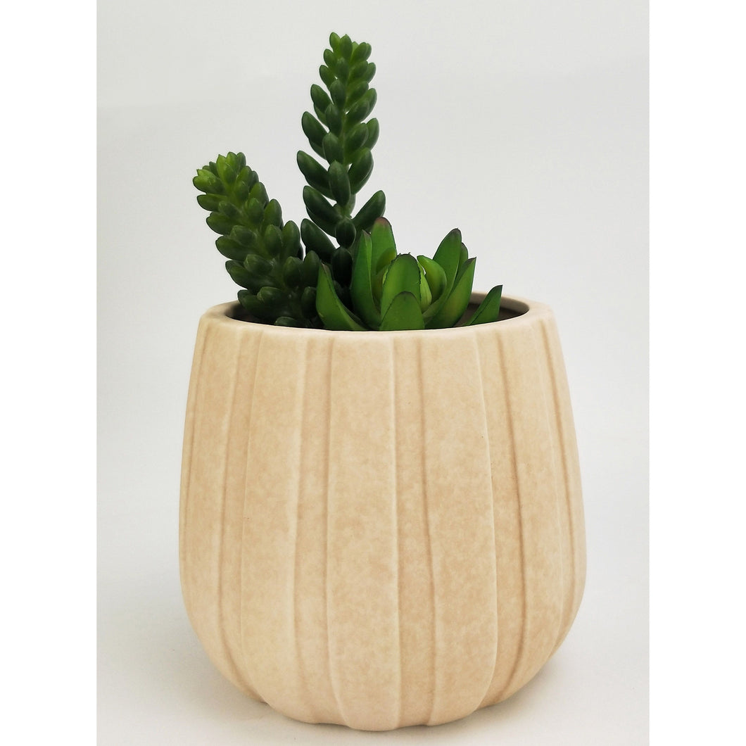 ALISA PLANTER - SAND - SMALL