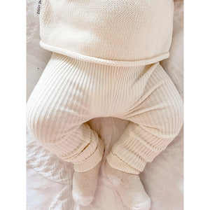 LEGGINGS | CREAM