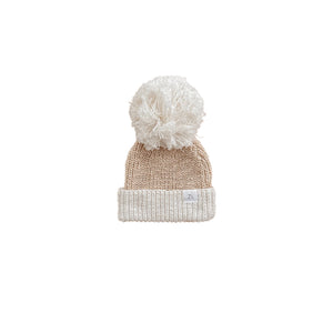 BEANIE | TWO TONE WHEAT