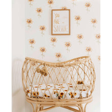 Load image into Gallery viewer, SUNFLOWER - BASSINET SHEET / CHANGE PAD COVER
